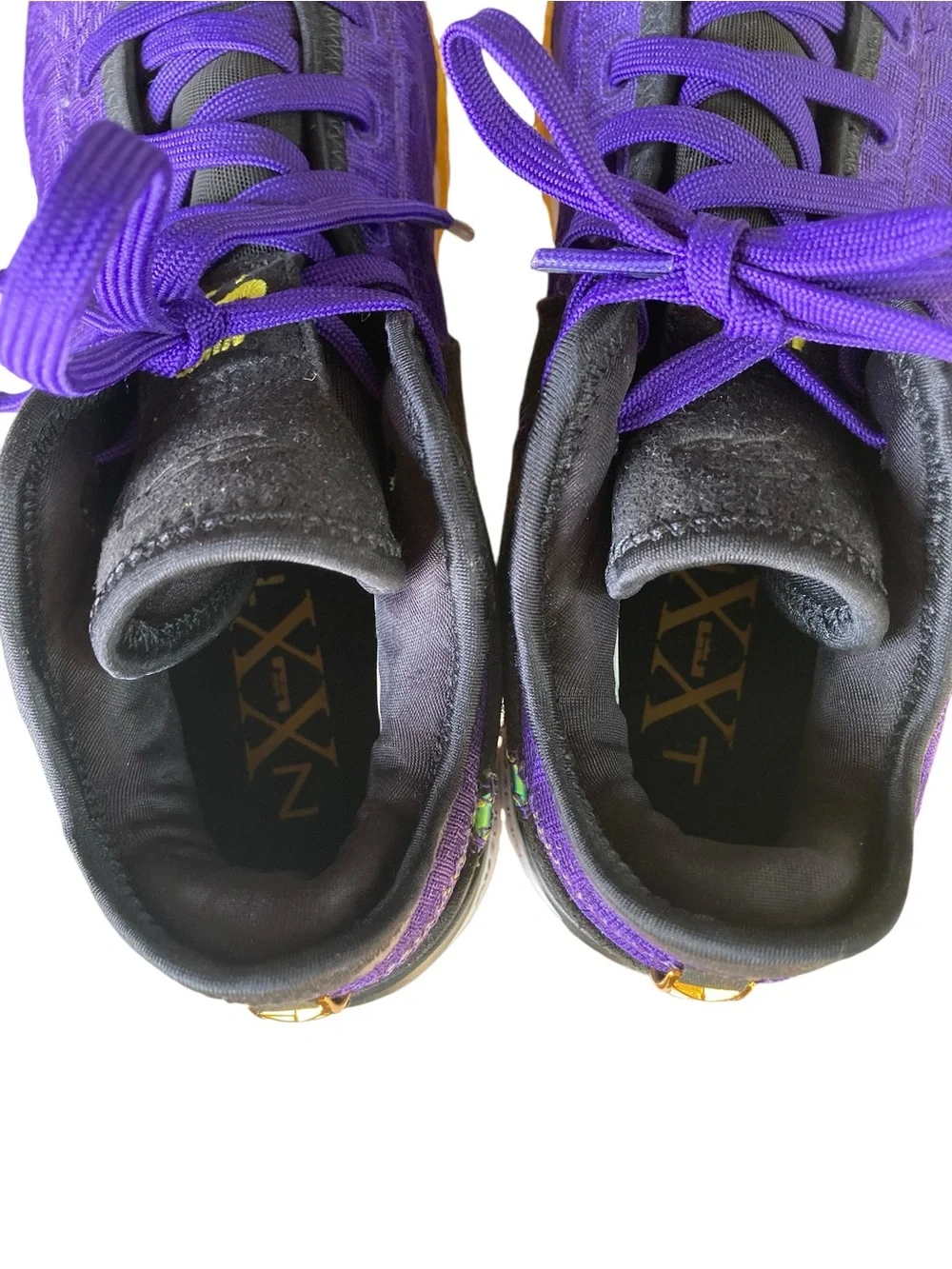 Nike Zoom LeBron NXXT Gen EP DR8788-500 Men’s 8 Purple Gold Shoes